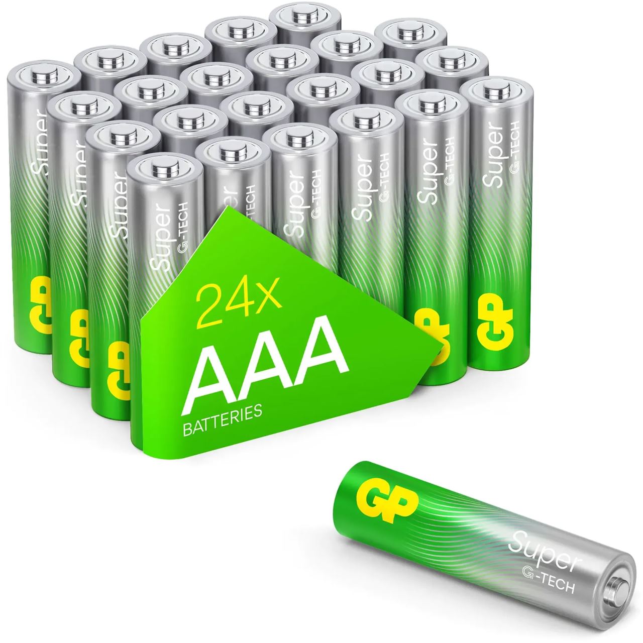 GP Super Alkaline Batterie AAA Micro 1,5V 24er Pack Batterien