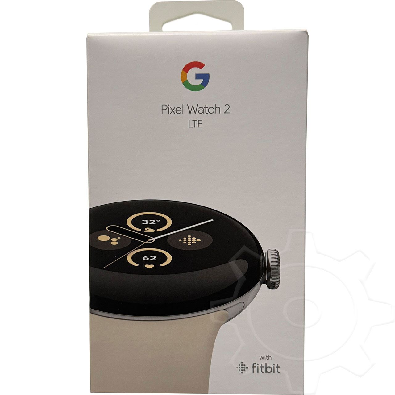 Google Pixel Watch 2 LTE Silver Case / Porcelain Band 