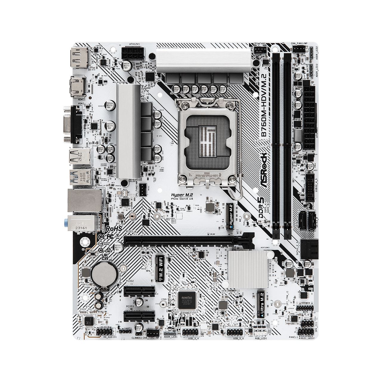 ASRock Intel 1700 B760M-HDV/M.2 WHITE Bulk Artikel - | Mindfactory.de