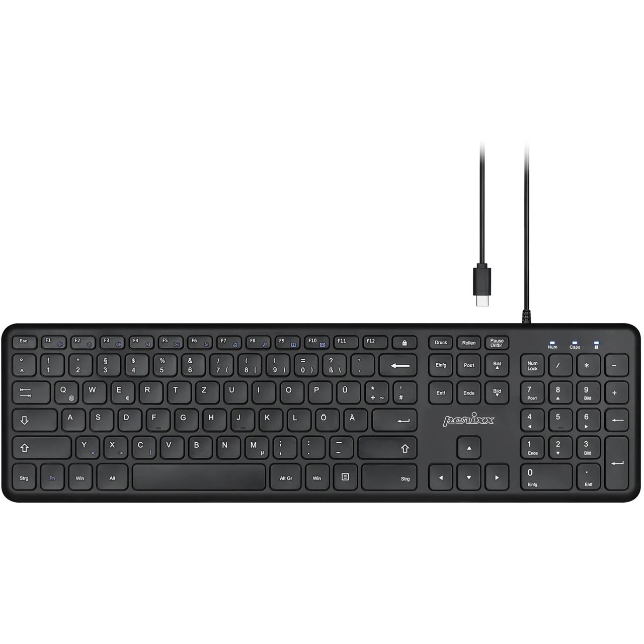 Mua Perixx PERIBOARD-331 Teclado Full-Size USB Retroiluminado Con Cable - Teclas De Tijera Tipo X Retroiluminacion Blanca Negro Qwerty Espaol B0cj3b2dn2