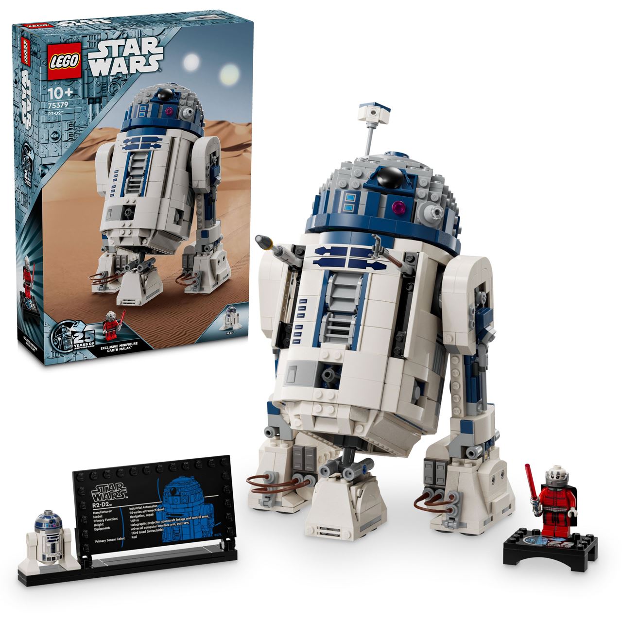 LEGO Star Wars 75379 R2-D2, Droide zum Bauen, Spielen und Ausstellen