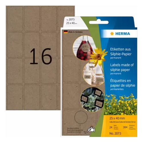 HERMA Büropackung Vielzwecketiketten Silphie 25x40mm