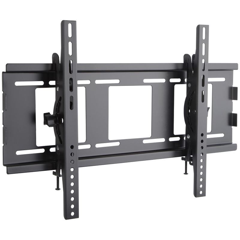 Techly Wandhalterung Für Fernseher & Monitore 13-30 Zoll – Schwarz, VESA 100x100, Neigbar
