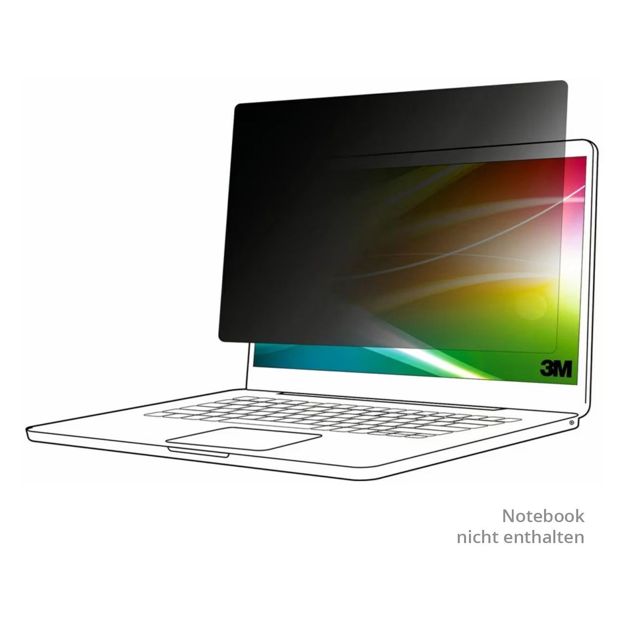 3M Bright Screen Privacy Filter for Dell, 16:10, BPNDE001