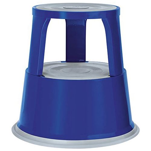 WEDO Rollhocker blau Metall