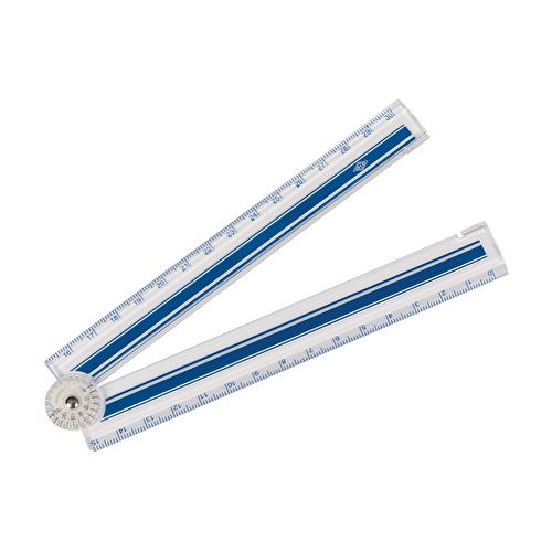 WEDO Schneidelineal 15-30 cm, silber