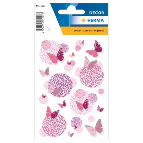 HERMA 26 Aufkleber 15227 Schmetterlinge