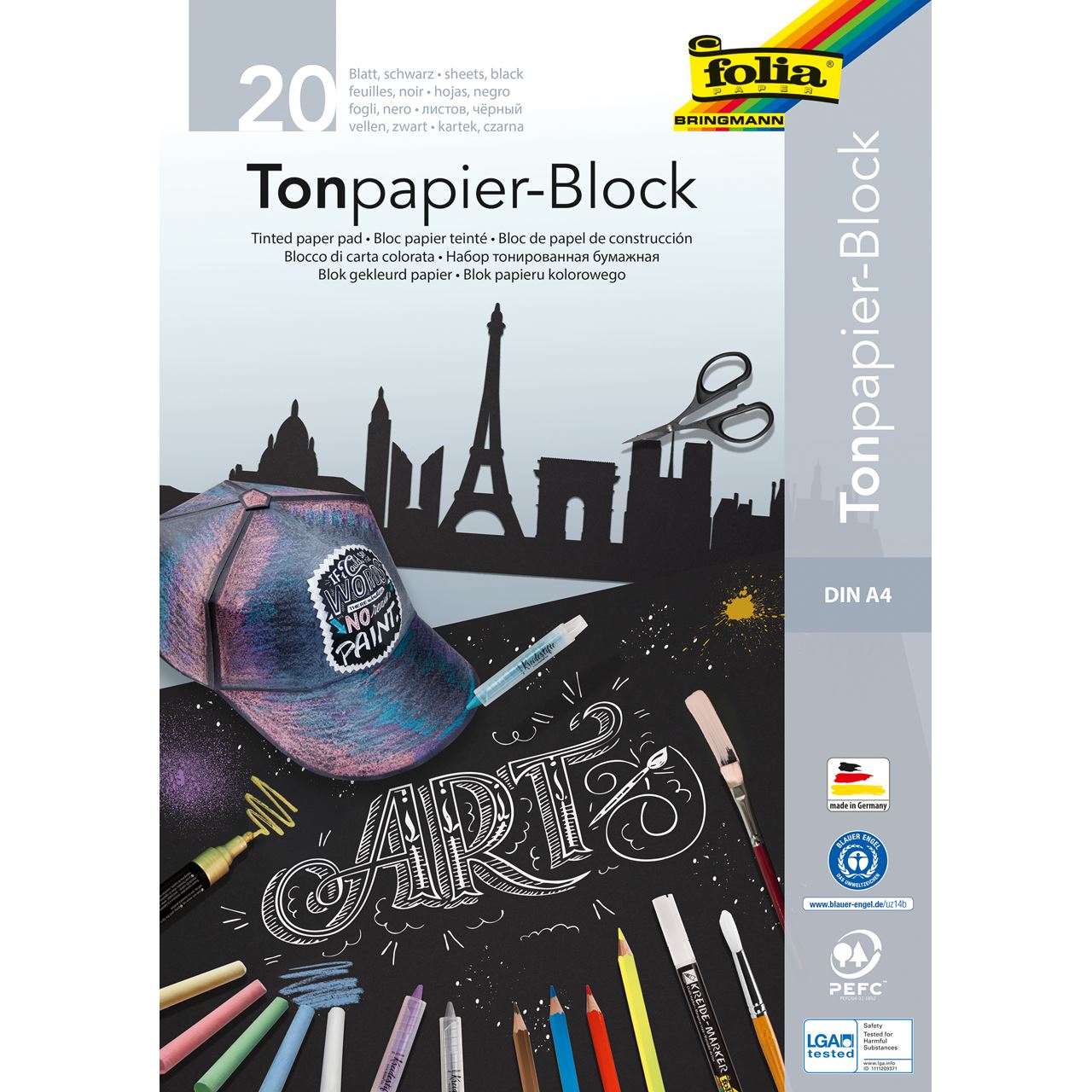Pelikan Zeichenblock 120g/m² DIN A4, 20 Blatt, 2-fach sortiert kaufen Pelikan Zeichenblock 120g/m² DIN A4, 20 Blatt, 2-fach sortiert kaufen
