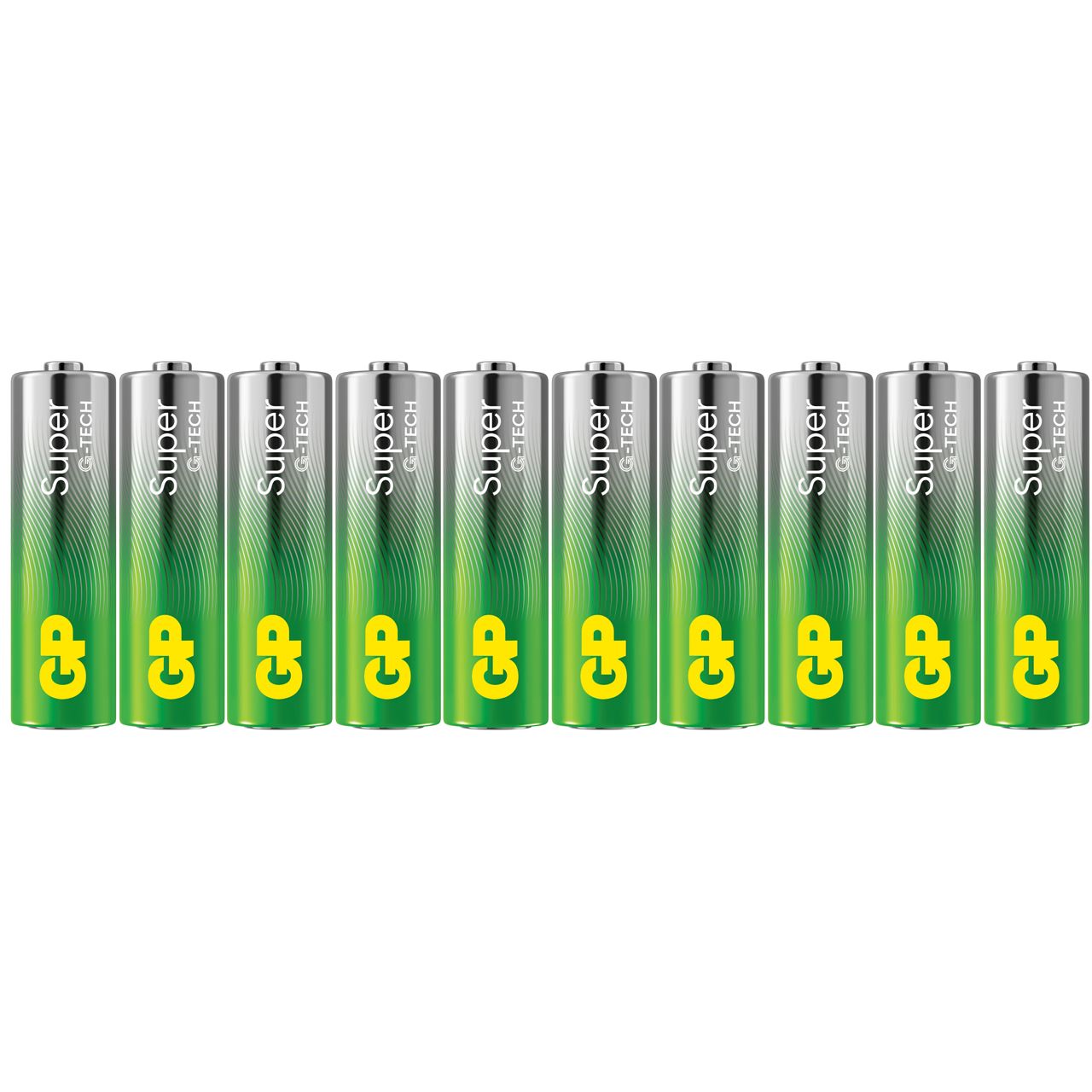 GP 6 + 4 GRATIS: 6 Batterien SUPER Mignon AA 1,5 V + GRATIS 4 St.