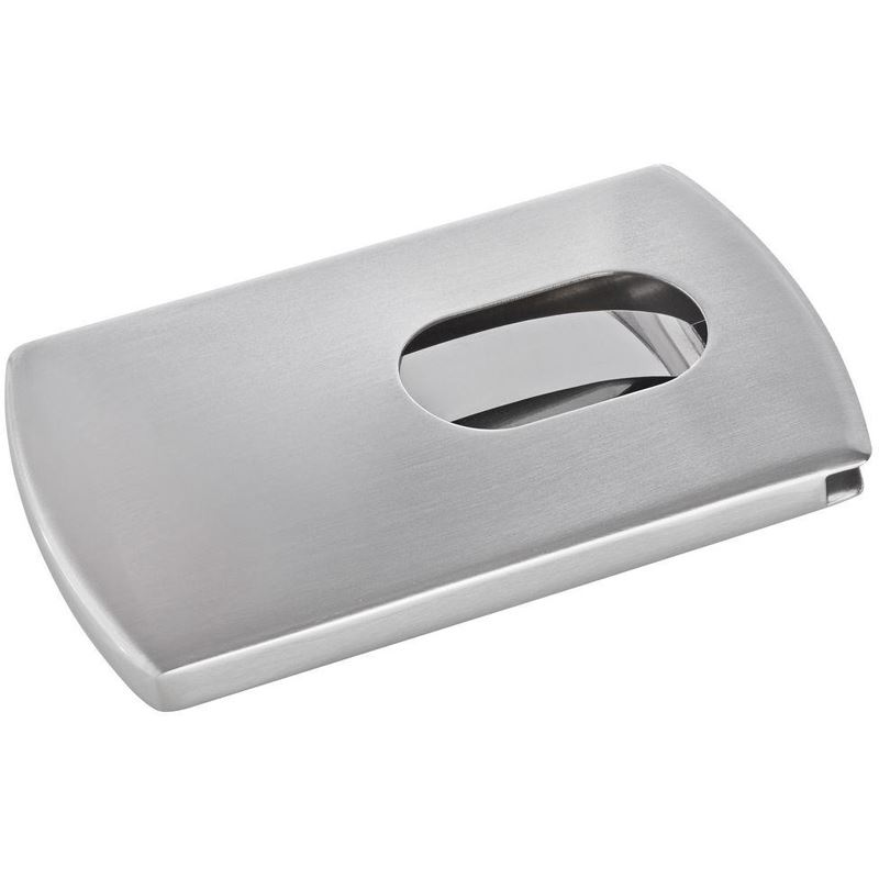 SIGEL Visitenkartenetui silber, für bis zu 12 Visitenkarten