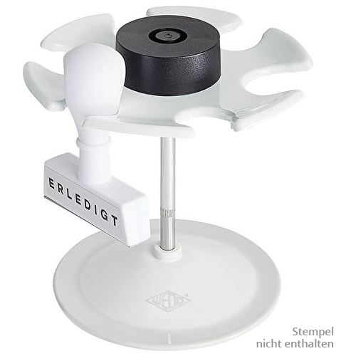 WEDO Stempelträger grau für 6 Stempel