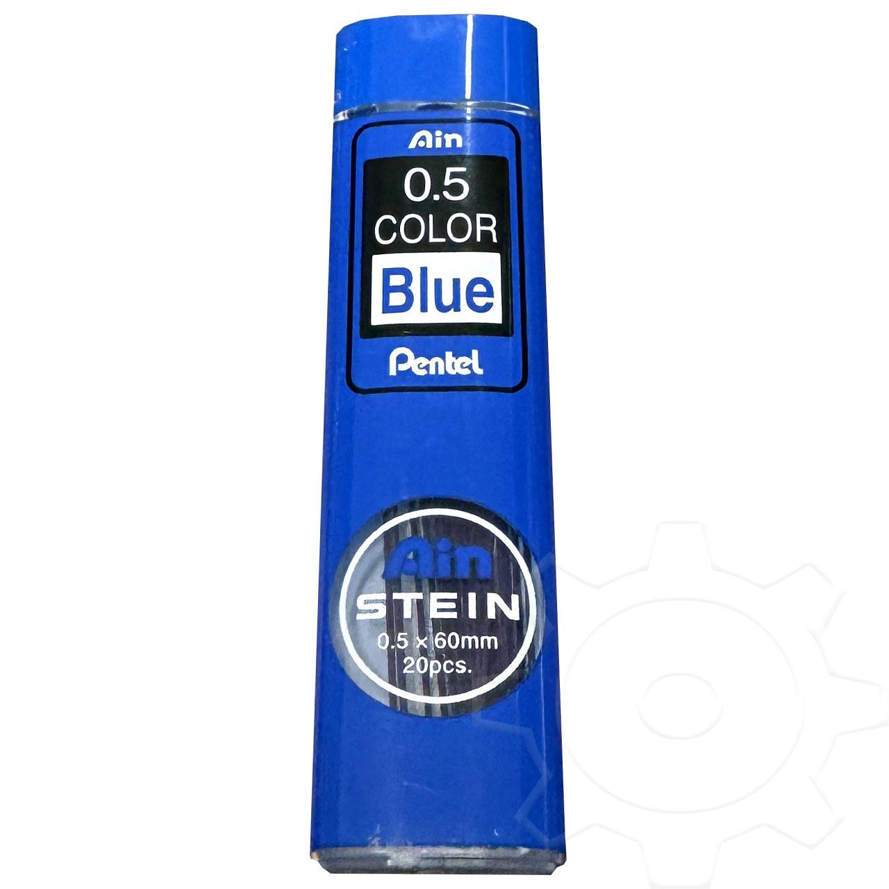 Pentel Ain Stein C275-BL Feinminen-Bleistiftminen blau 0,5 mm, 20 St.