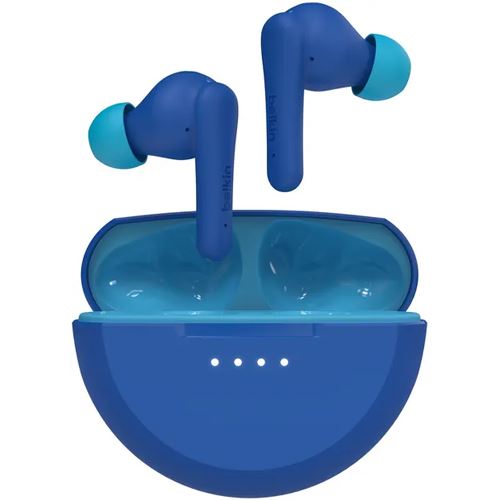 BELKIN SOUNDFORM NANO2 WIRELESS IN-EAR HEADPHONES FOR KIDS-BLUE
