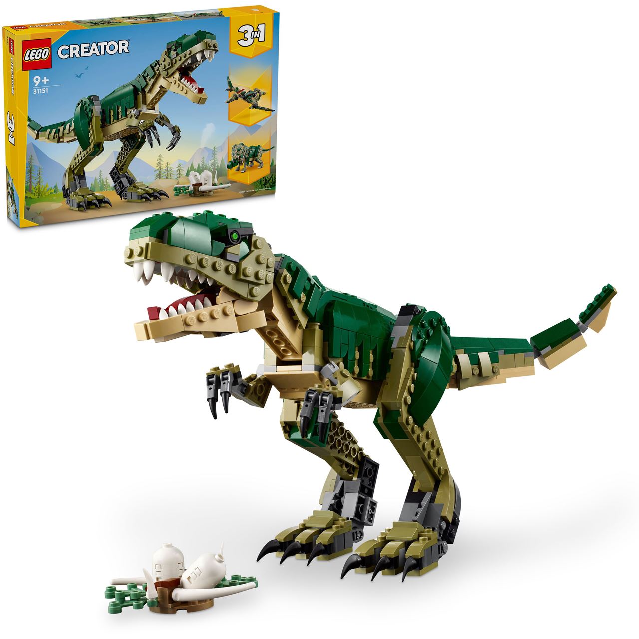 LEGO Creator 3in1 31151 T.Rex Dino, Triceratops und Pterodaktylus