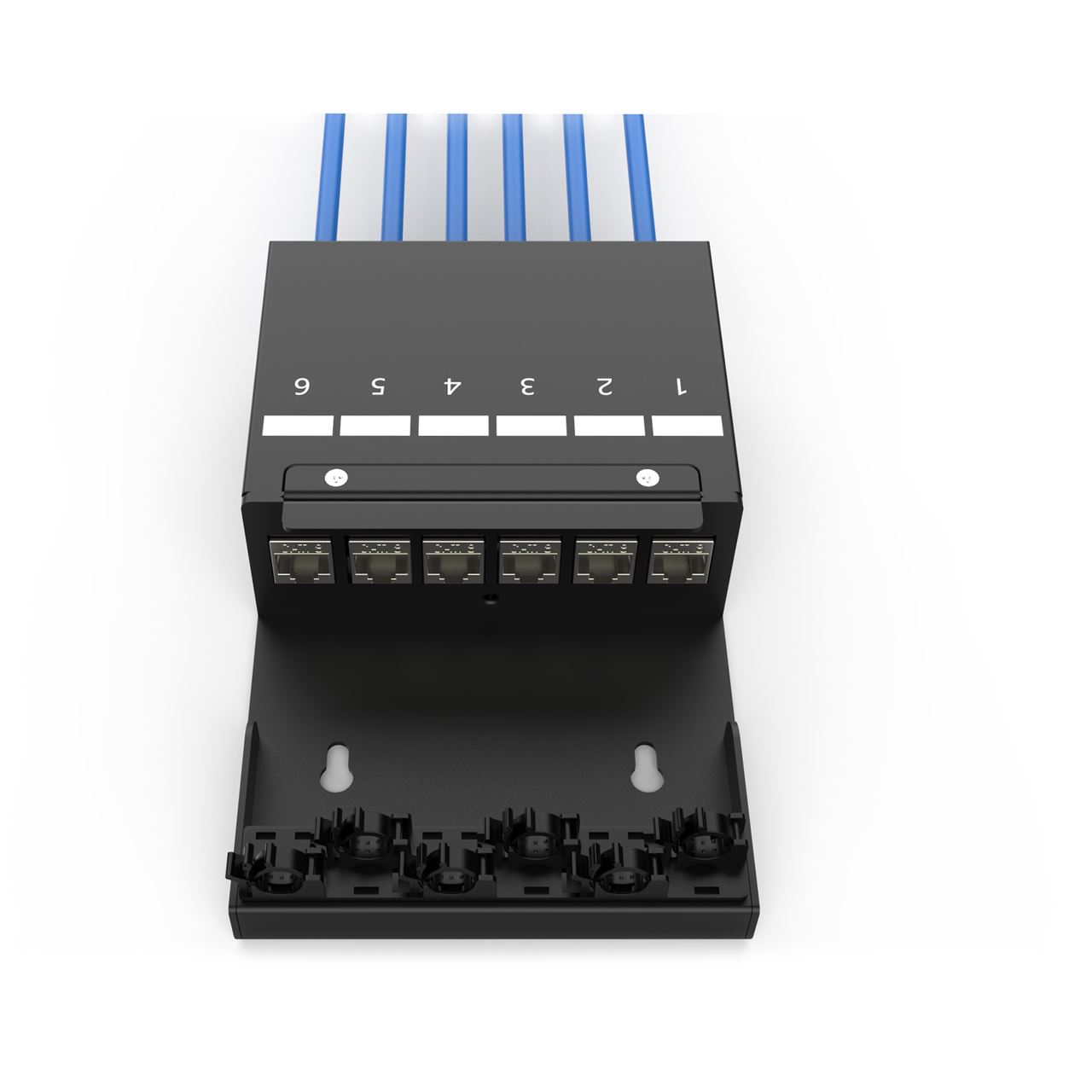 Point Box Part Digitus CONSOLIDATION POINT BOX 6 PORTS 6 KEYSTONE-MODULE W ...