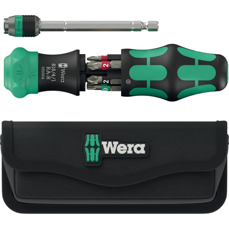 Wera Kraftform Kompakt 20 RA-R Handratsche mit Tasche 6-teil