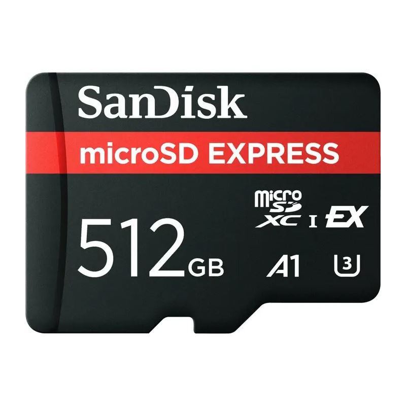 512GB Sandisk MicroSD Card SanDisk Express-Karte