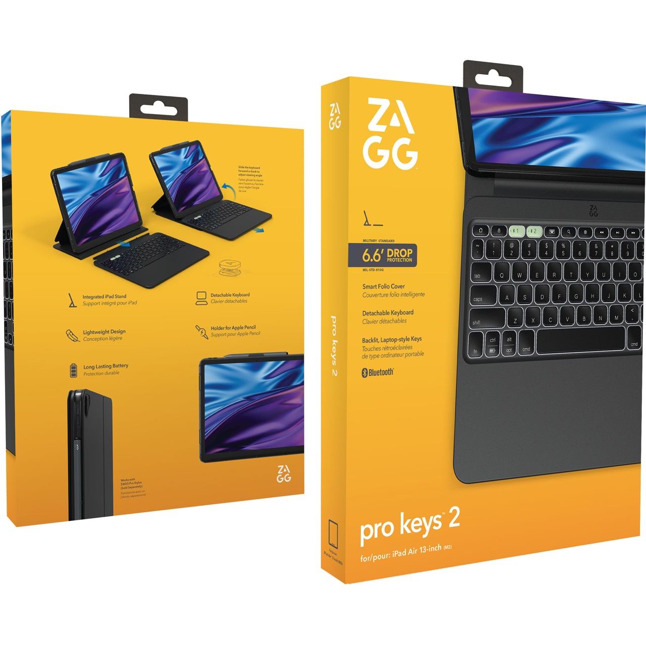 Prokeys 2 ZAGG PROKEYS 2 IPAD AIR 13 (M2/M3) - Dockingstations | Mindfactory.de