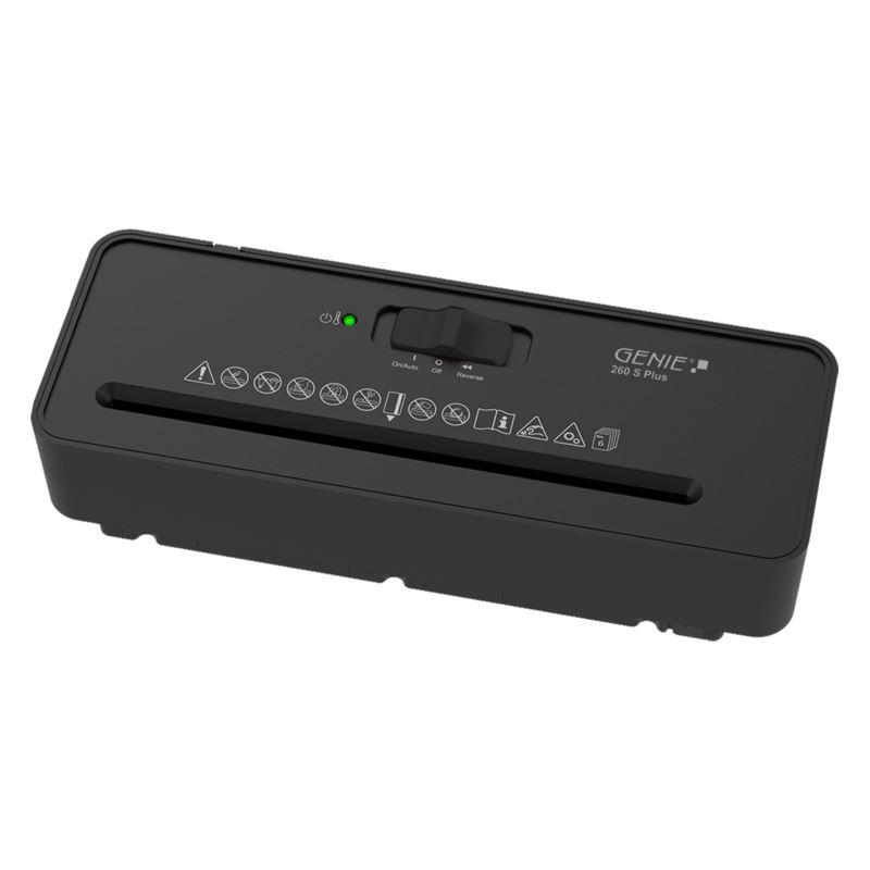 Genie Aktenvernichter 260 S Plus Aufsatzaktenvernichter