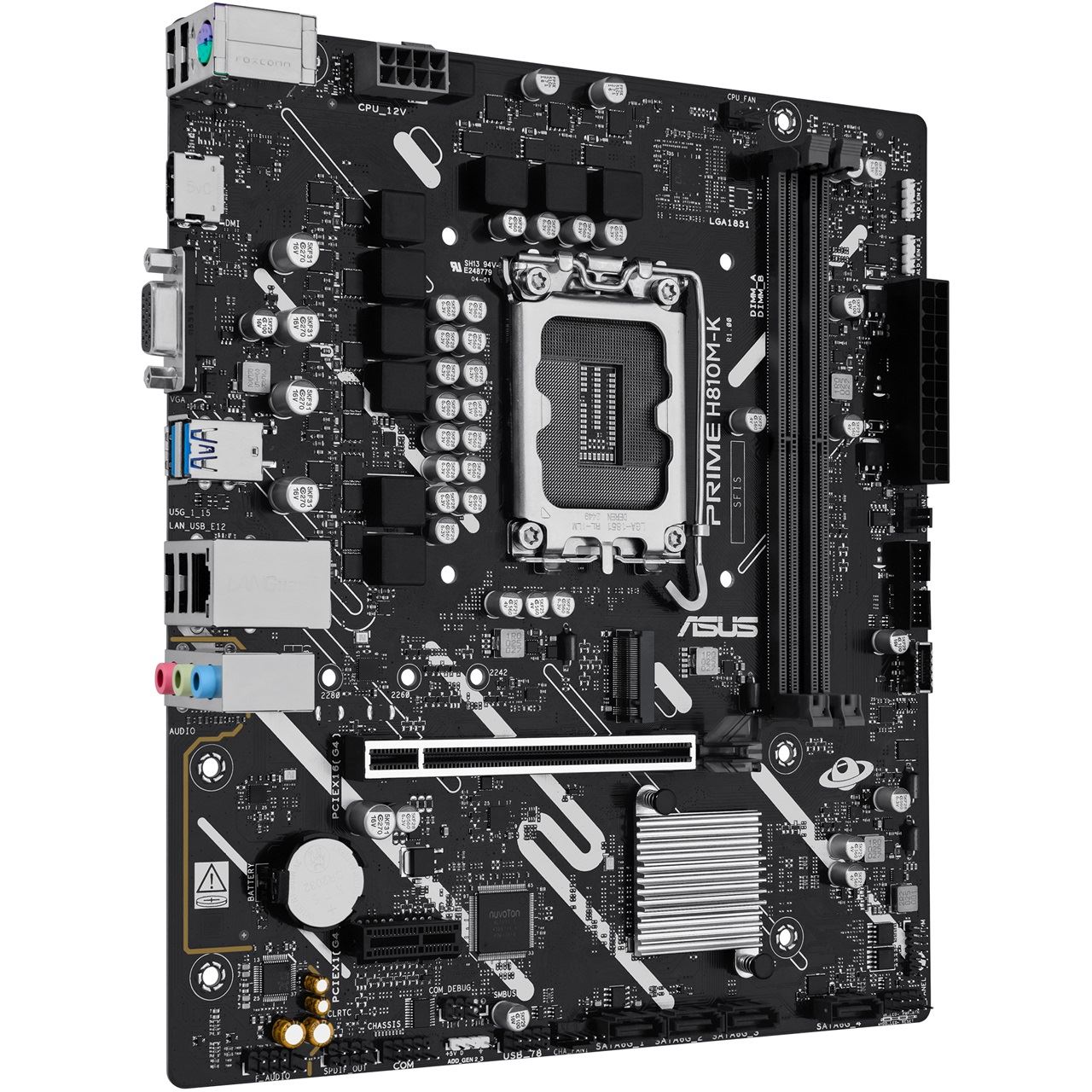 H810 Asus Prime H810M-K Intel H810 So.1851 DDR5 µATX Retail - INTEL Sockel ...