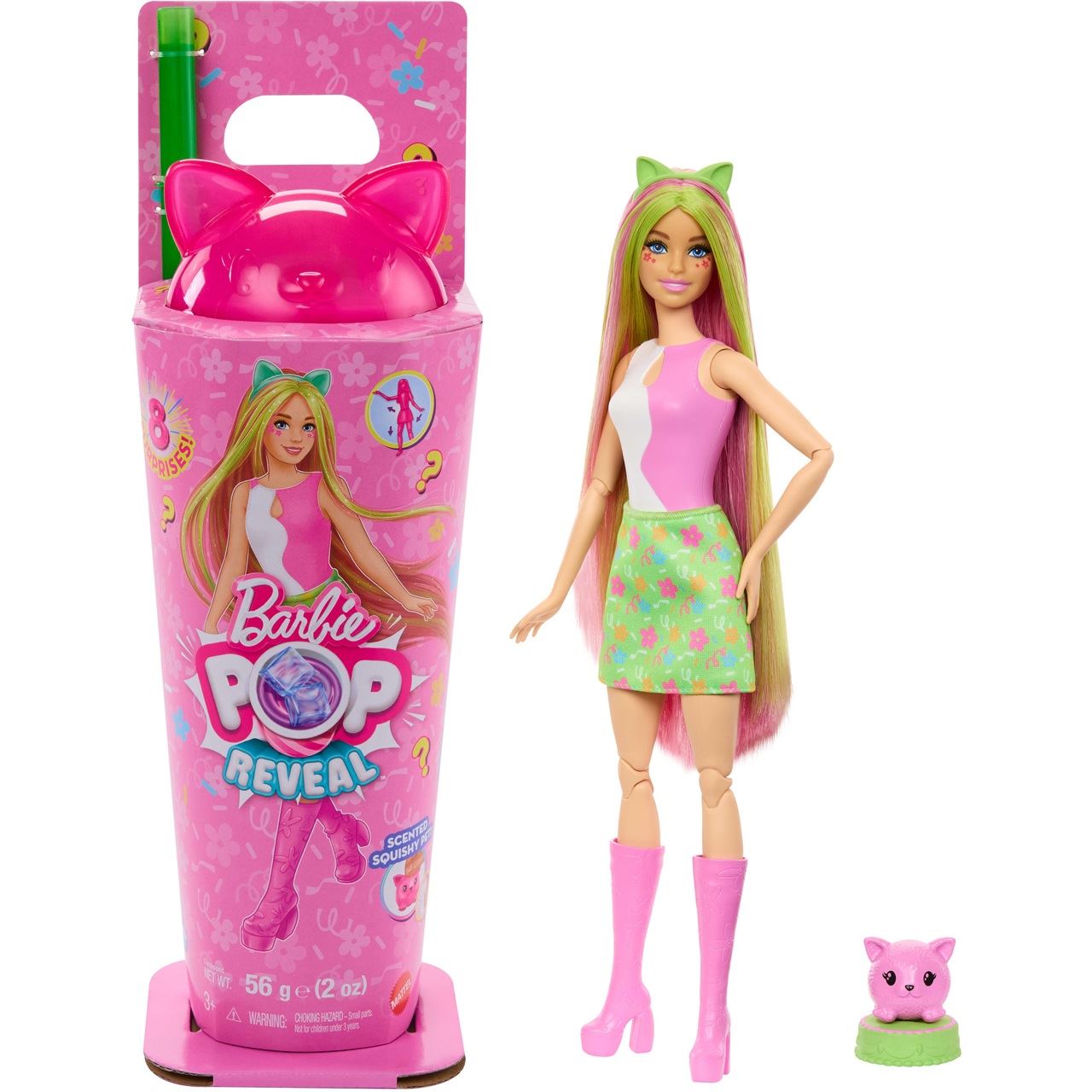 Mattel Barbie Pop! Reveal Barbie Shakes Serie - Häschen-Barbie