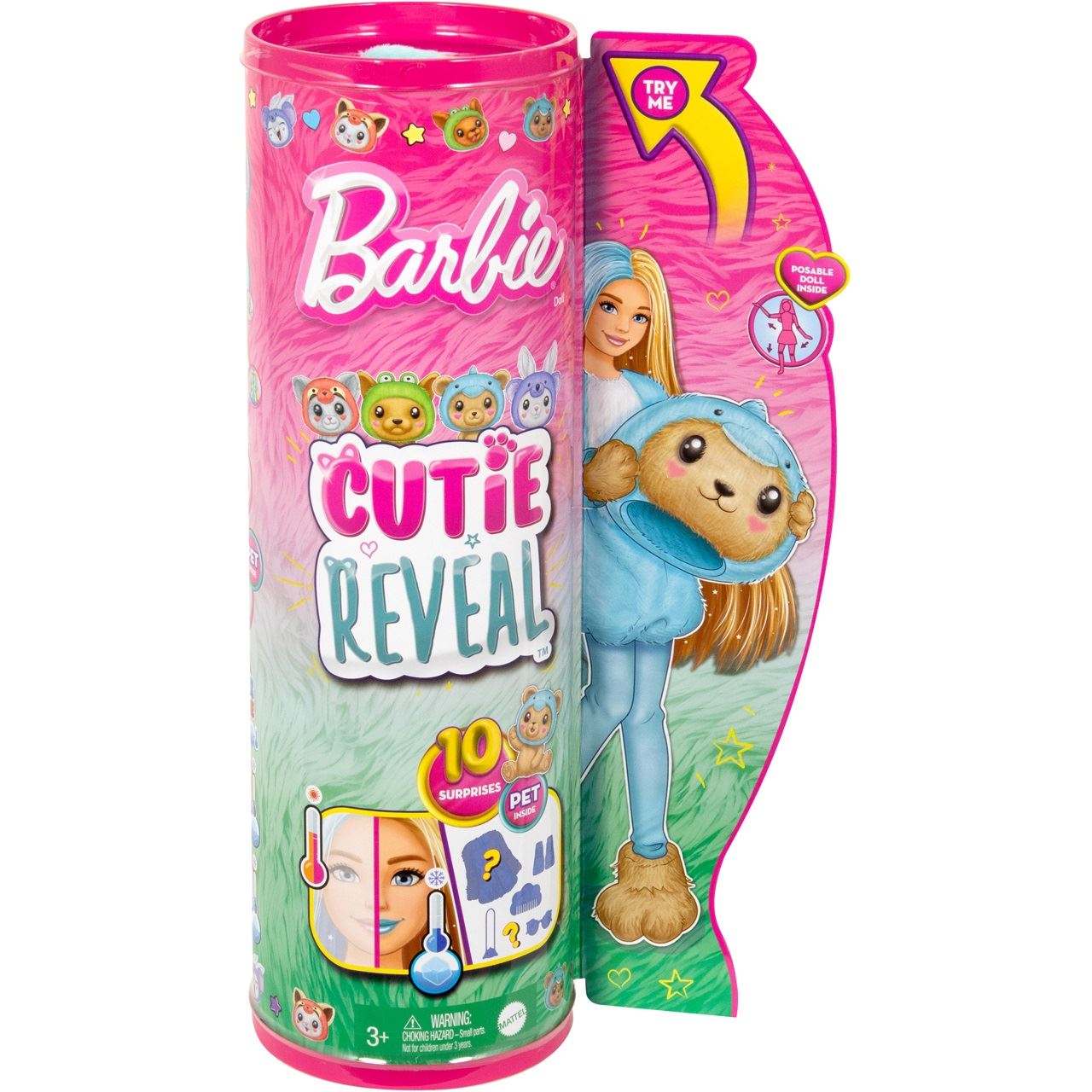Mattel Barbie Cutie Reveal Costume Cuties Serie Teddy Dolphin 