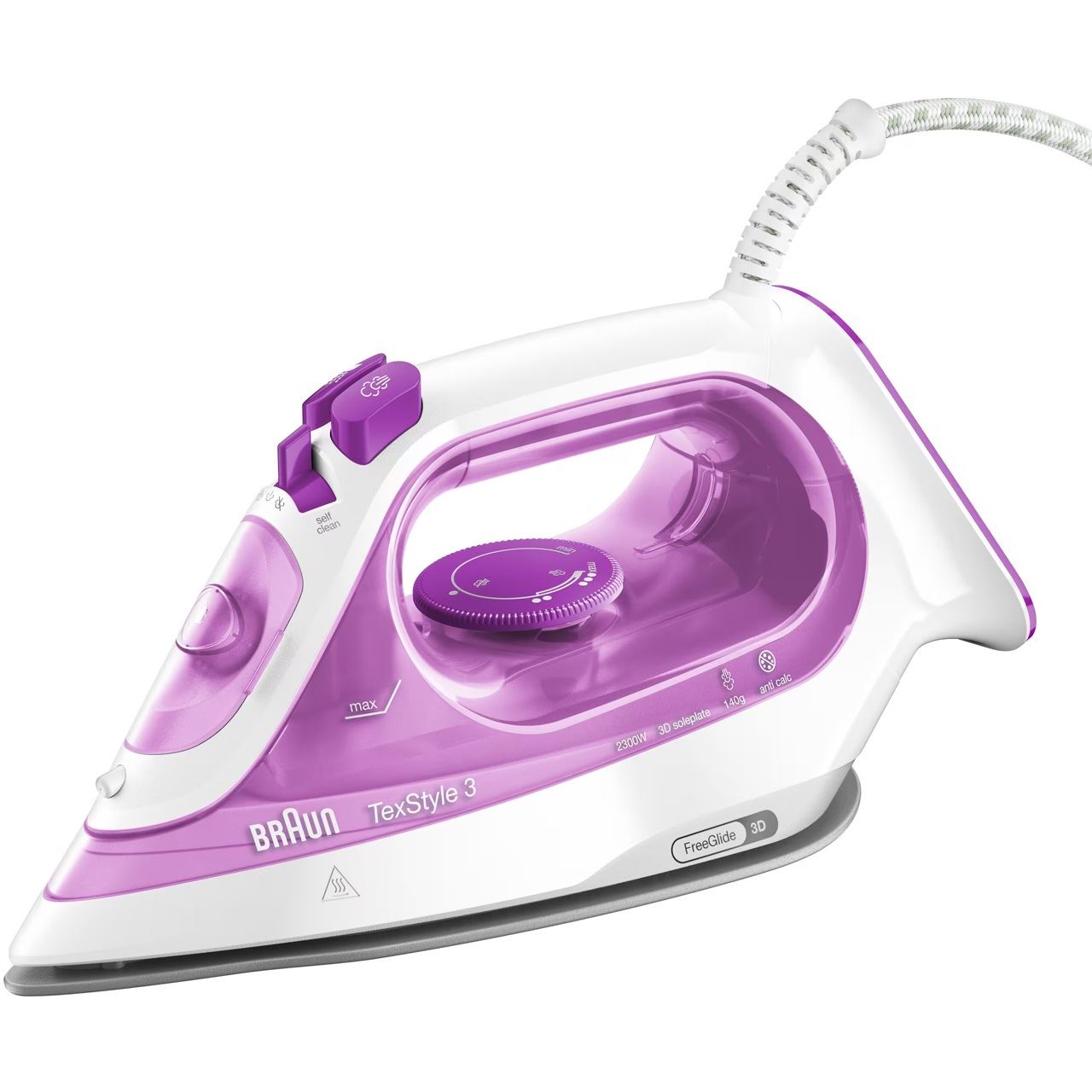 Braun TexStyle 3 SI 3030PU (weiß/violett)