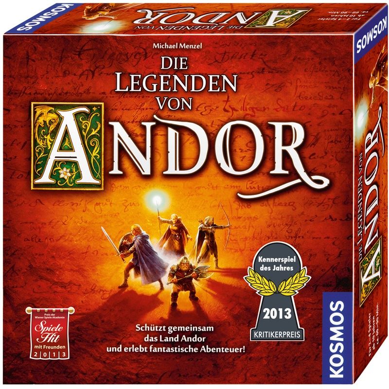 Kosmos Die Legenden von Andor (Kennerspiel des Jahres 2013)