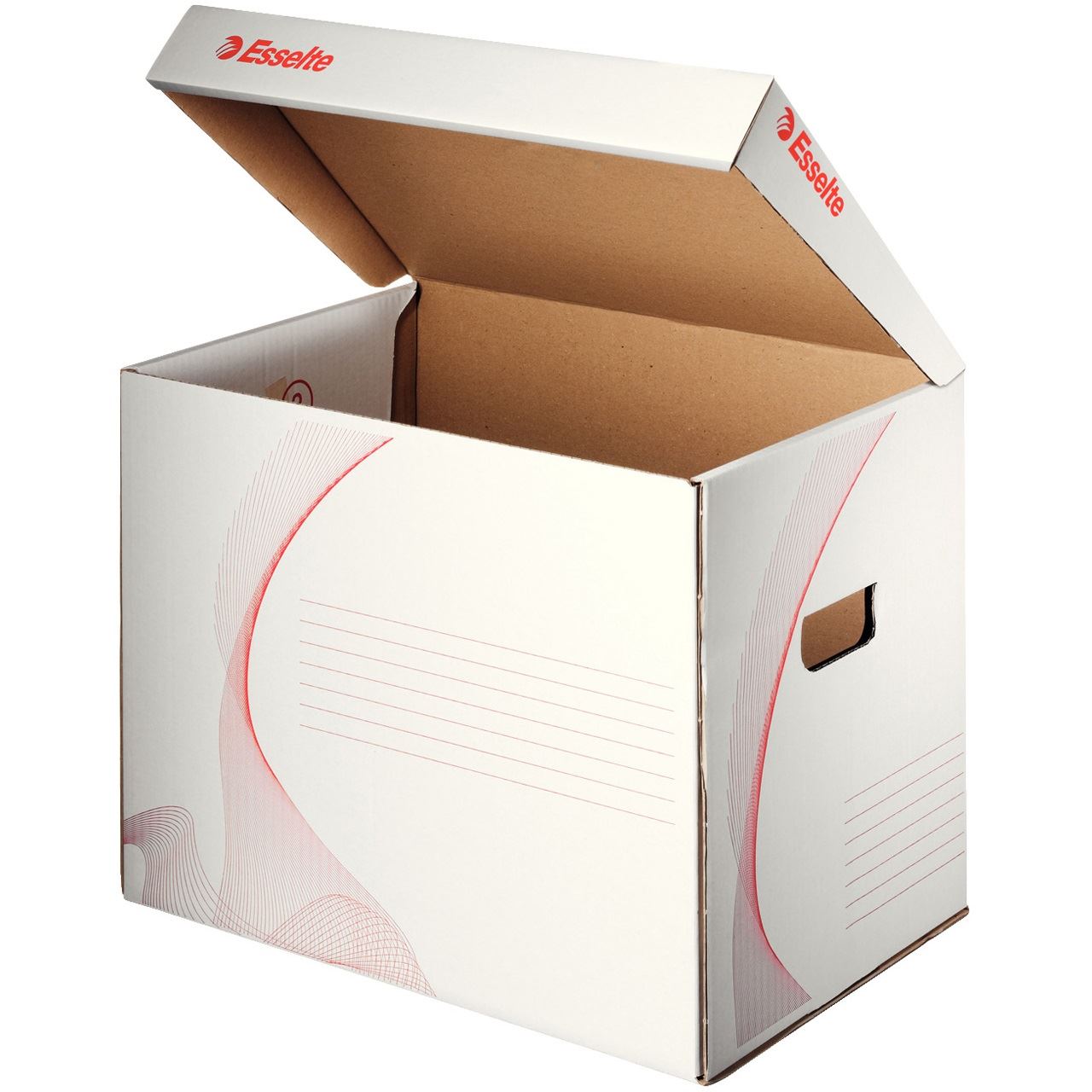 Esselte Archivcontainer weiß 39,8 x 28,0 x 30,2 cm, 10 St.