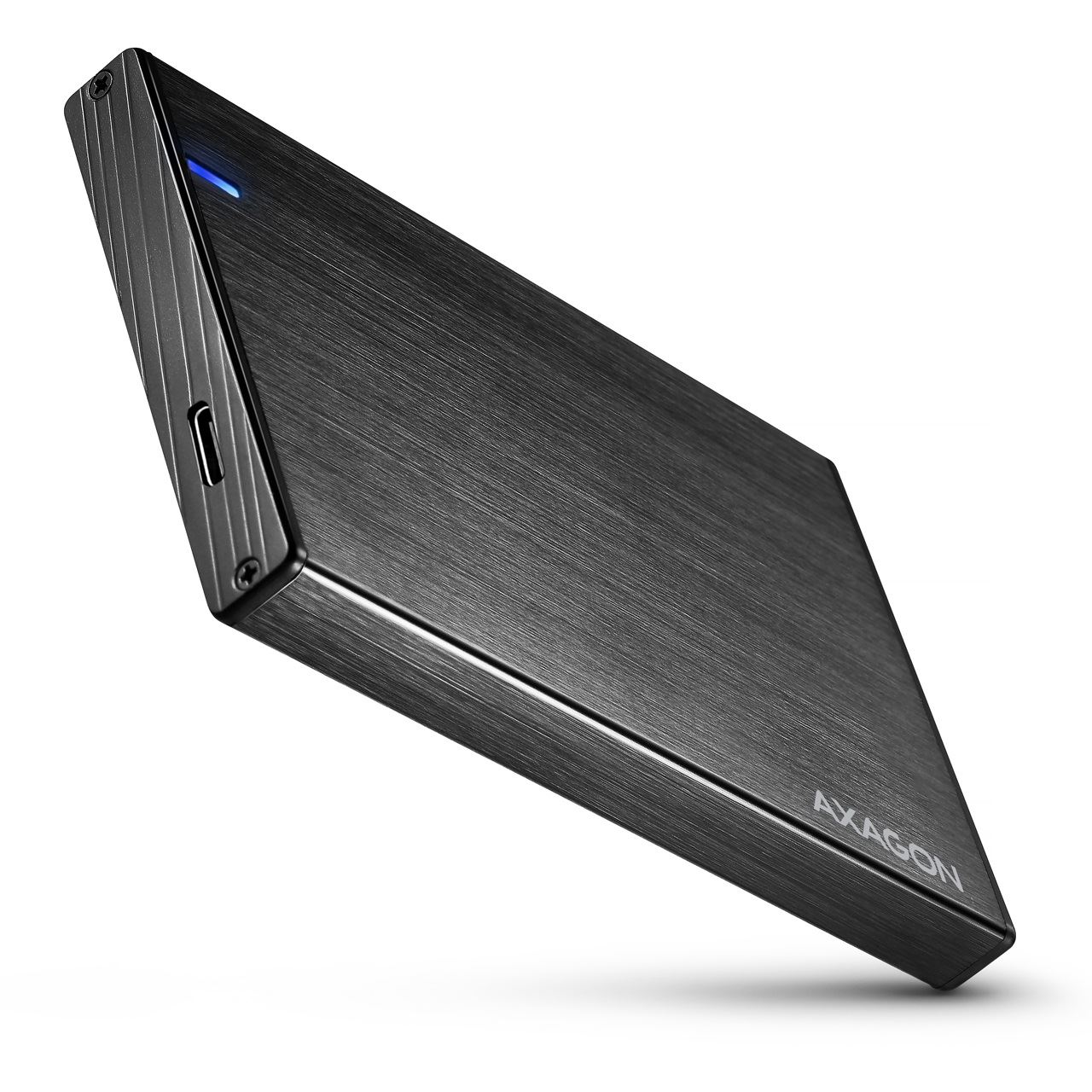 AXAGON EE25-XA6C USB-C 3.2 Gen 1 - SATA 6G 2.5" Externes Gehäuse - schwarz