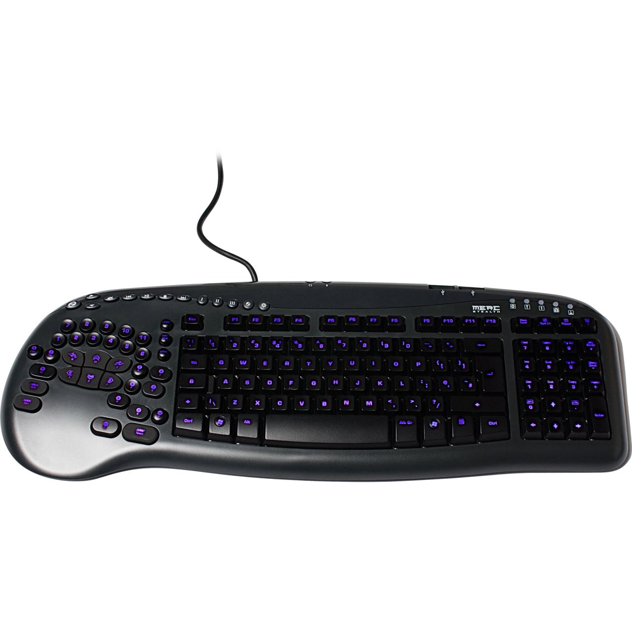 Steelseries ZBoard Merc Stealth Tastatur Schwarz Deutsch USB
