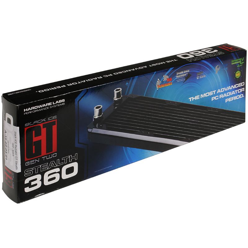 Hardware Labs Black ICE GT Stealth 360 black Radiator 3x 120mm ...