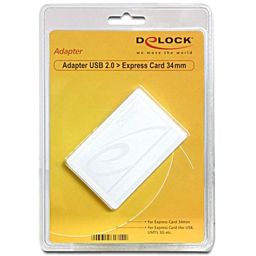 DeLock Adapter USB 2.0 > Express Card 34 mm, 61714 Sonstiges