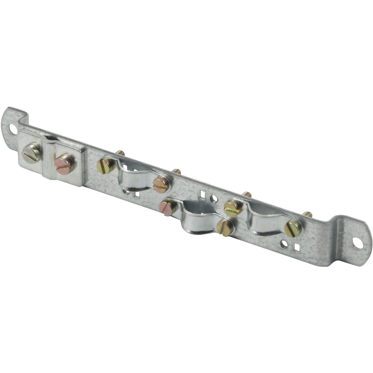 12 Stück M4 Erdungsschienen Set - Messing Sammelschienen 4P-12P