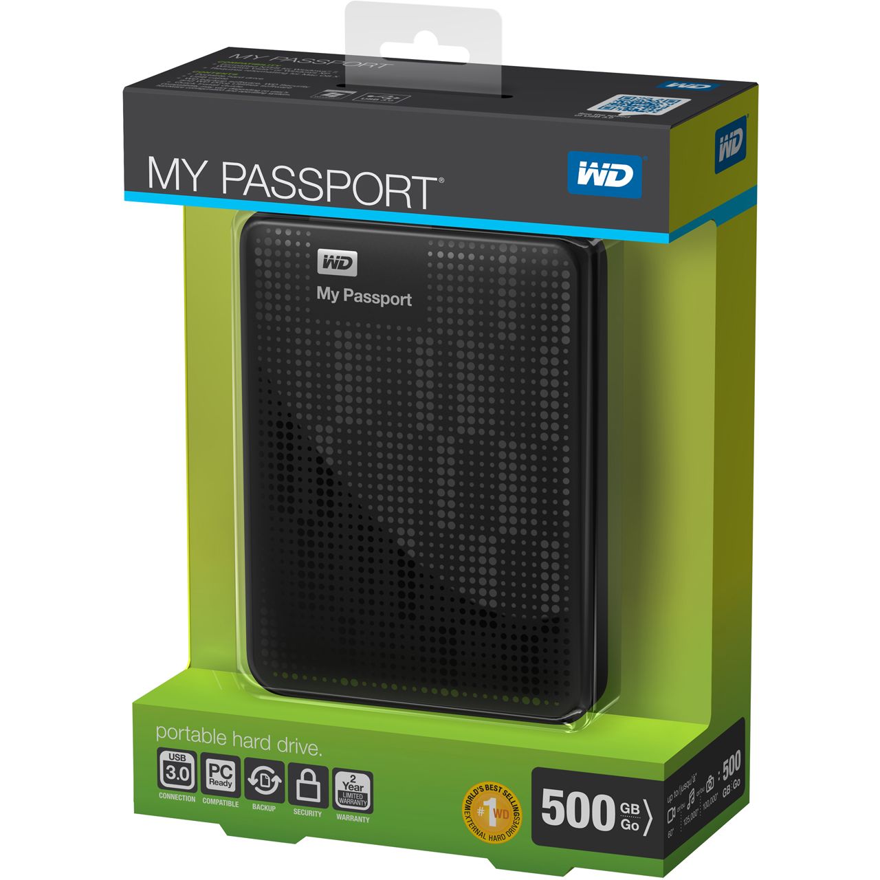 western digital my passport 500gb wdbkxh5000abk