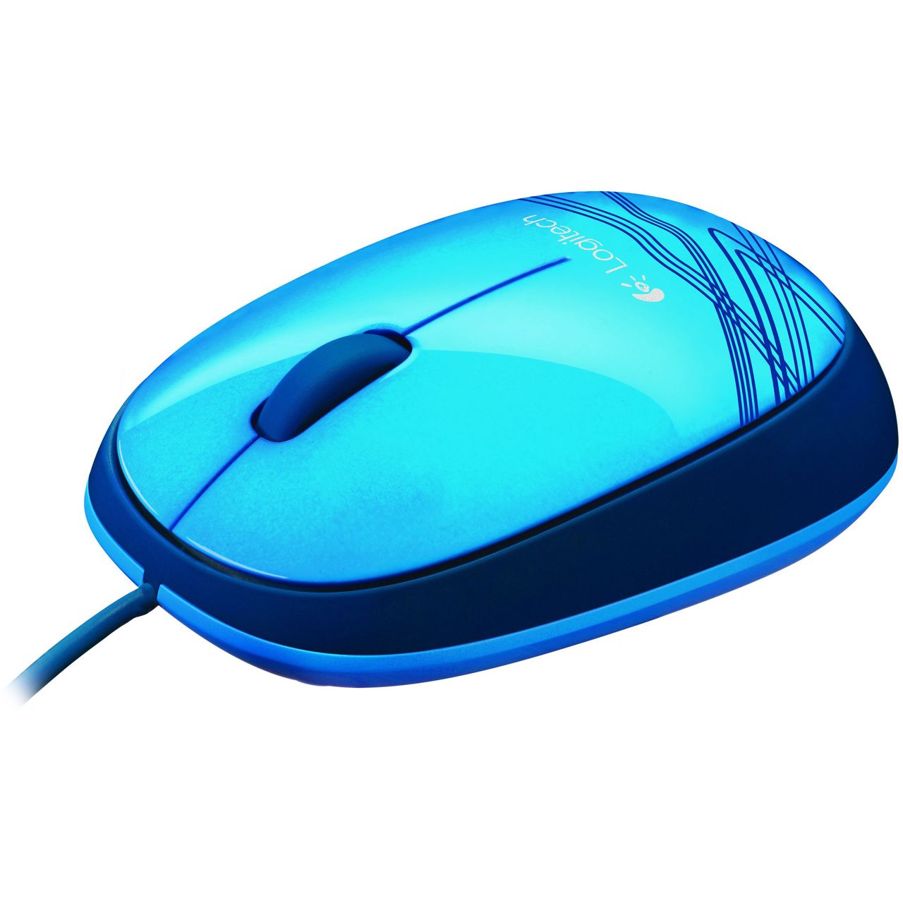 Logitech M105 USB blau (kabelgebunden) - Mäuse kabelgebunden ...