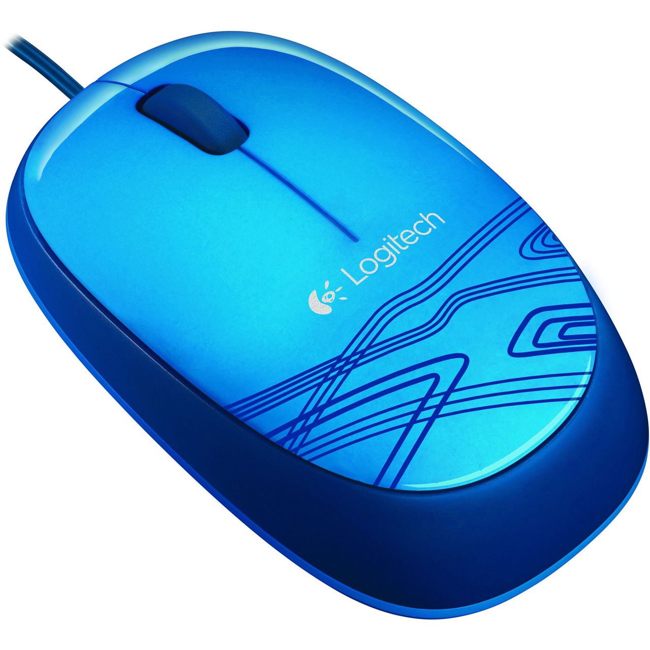 Logitech M105 USB blau (kabelgebunden) - Mäuse kabelgebunden ...