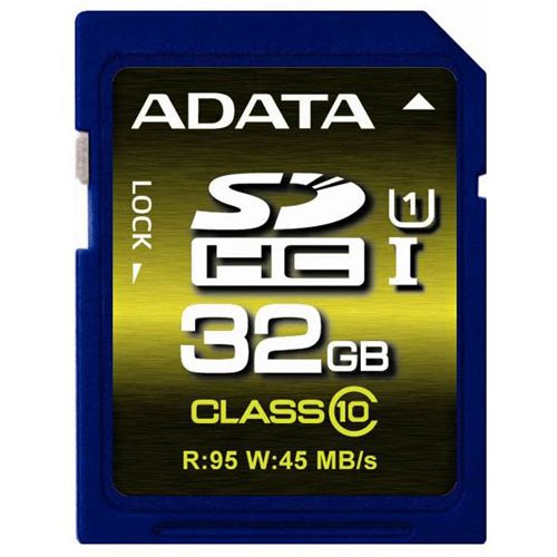 32 GB ADATA Premier Pro UHS-I U1 SDHC Class 10 Retail - Secure Digital ...