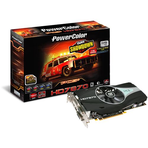 2GB PowerColor Radeon HD 7870 PCS+ Dirt Showdown Edition Aktiv PCIe 3.0 ...