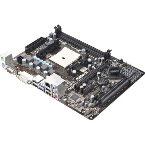 ASRock FM2A75M-DGS R2.0 AMD A75 So.FM2 Dual Channel DDR3 mATX Retail ...