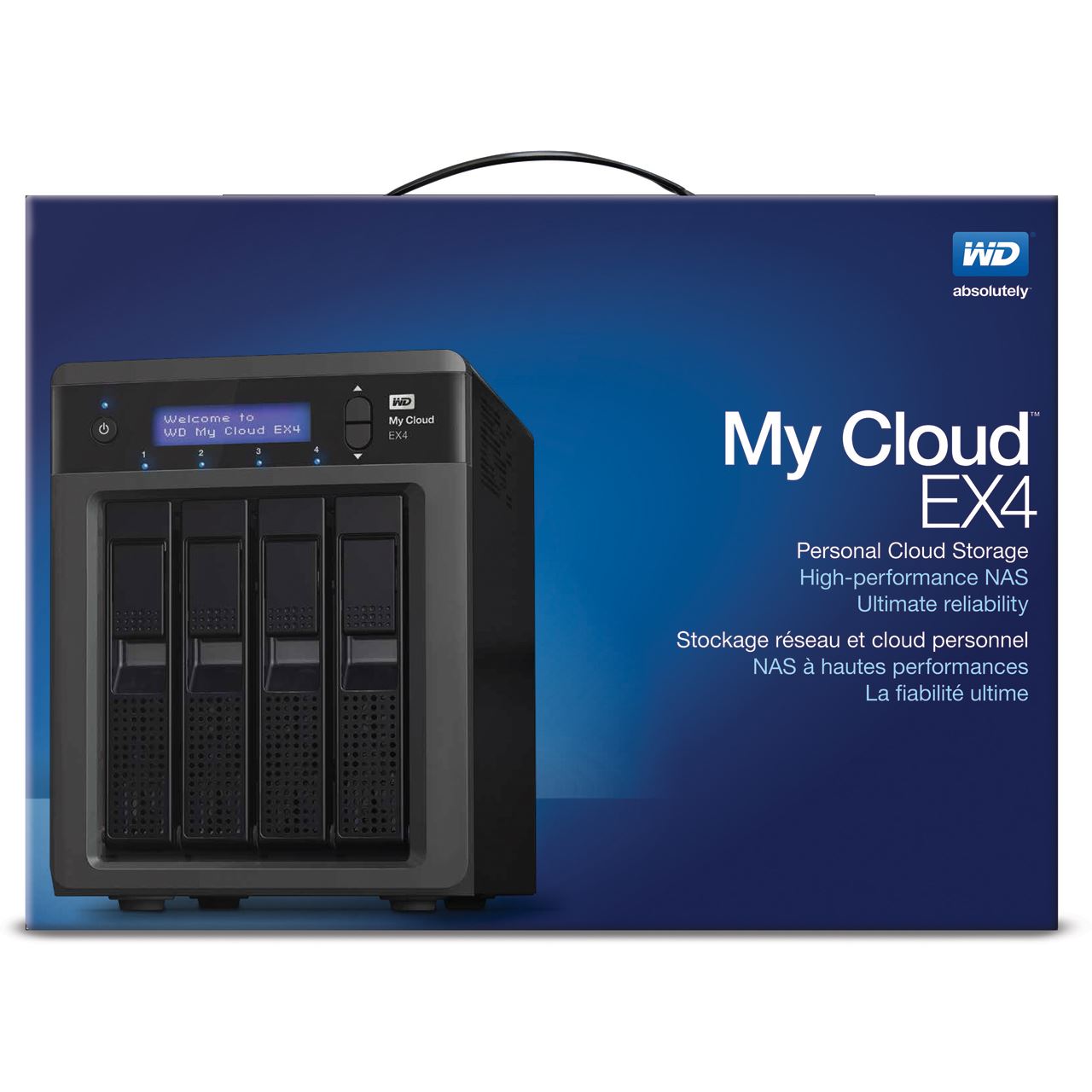 WD My Cloud EX4 16 TB (4x 4000GB) mit Festplatte Mindfactory.de