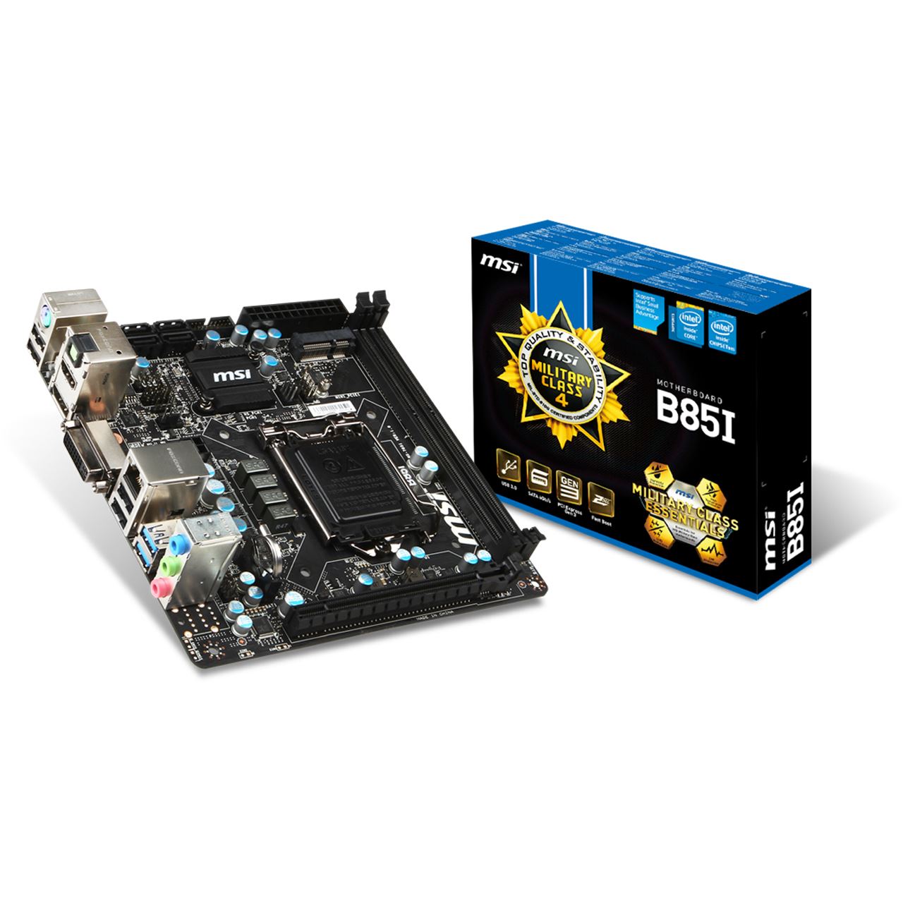 Msi B85 B85i Msi Msi B85i Gaming Itx MSI B85I Gaming Intel B85 - Main Image