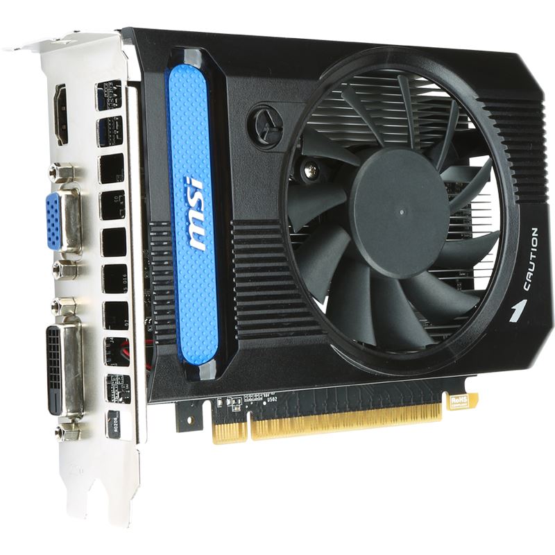 2GB MSI GeForce GT 730 OC Aktiv PCIe 2.0 x16 (Retail) - | Mindfactory.de