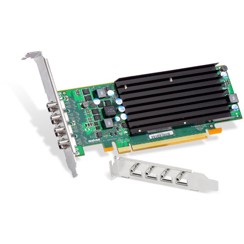 2GB Matrox C420 LP Passiv PCIe 3.0 x16 (Retail) - | Mindfactory.de