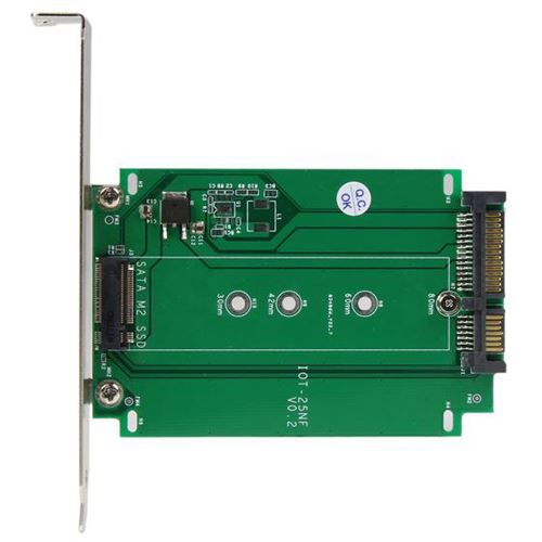 Startech Adapter für M.2 zu SATA (S32M2NGFFPEX) Zubehör für SSDs Mindfactory.de
