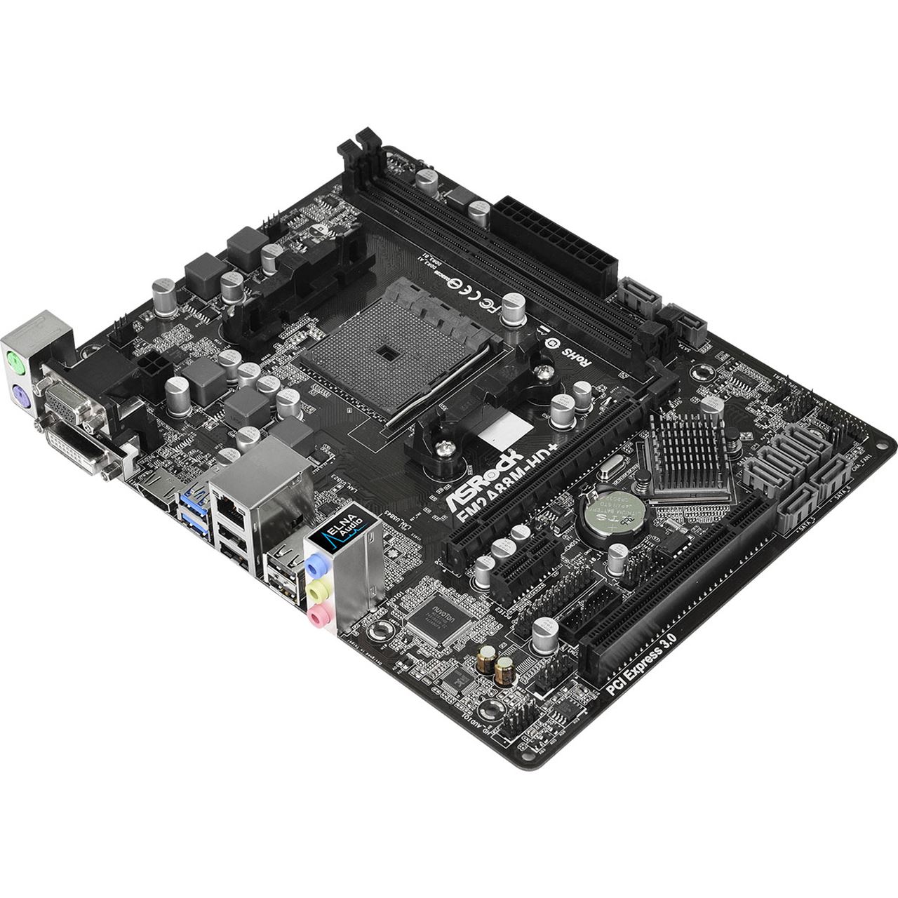ASRock FM2A88M-HD+ R2.0 AMD A88X So.FM2+ Dual Channel DDR3 mATX Retail ...